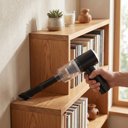 Mini Aspirador Portátil — Limpeza Rápida em Qualquer Cantinho